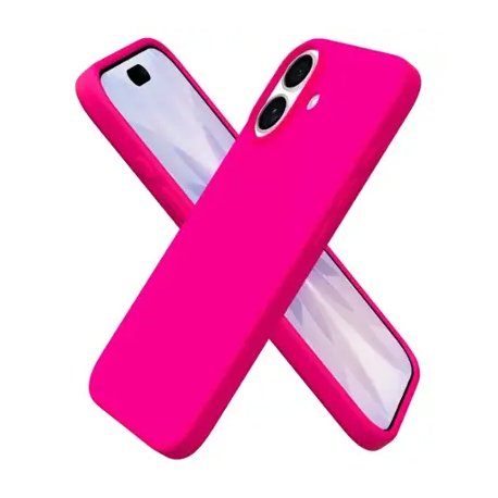 IPhone 17 Silicone Case Hot Pink