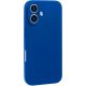 IPhone 17 Silky And Soft Touch Silicone Cover Blue