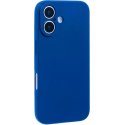 IPhone 17 Silky And Soft Touch Silicone Cover Blue