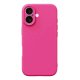 IPhone 17 Silky And Soft Touch Silicone Cover Hot Pink