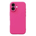 IPhone 17 Silky And Soft Touch Silicone Cover Hot Pink