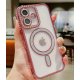 IPhone 17 Glitter Case Full Camera Protection With MagSafe Pink