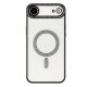 IPhone 17 Air Glitter Case Full Camera Protection With MagSafe Black