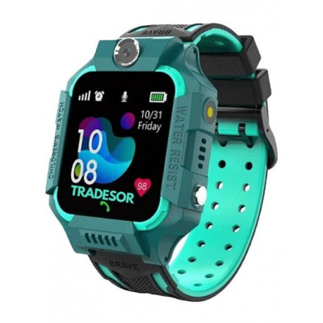 Wolulu Kids Smartwatch With GPS And Rubber Green