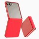 Samsung Galaxy Z Flip 7 Silky And Soft Touch Silicone Cover Red