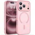 IPhone 17 Pro Max Silicone Ultra Hybrid Matte MagSafe Pink