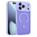 IPhone 17 Pro Max Silicone Ultra Hybrid Matte MagSafe Purple