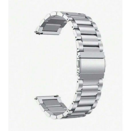 Samsung/Huawei/Xiaomi Watch Braselet Belt 22mm Silver