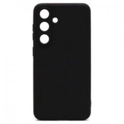 Samsung Galaxy S25 FE Silicone Case Full Camera Protection Black