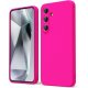 Samsung Galaxy S25 FE Silky And Soft Touch Silicone Cover Hot Pink