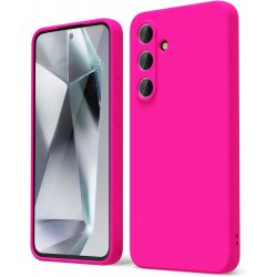 Samsung Galaxy S25 FE Silky And Soft Touch Silicone Cover Hot Pink