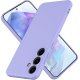 Samsung Galaxy S25 FE Silky And Soft Touch Silicone Cover Purple