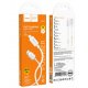 Hoco X107 Lightning Charging Data Cable 1M White