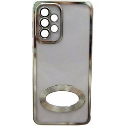 Samsung Galaxy A23/A25 5G Plate Case Full Camera Protection Silver