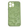 IPhone 13 Pro Max Leather Heart Case Green