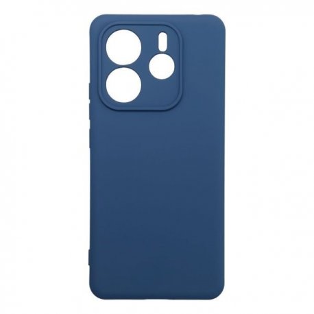 Xiaomi Redmi Note 14 5G Silky And Soft Touch Silicone Cover Camera Protection Blue