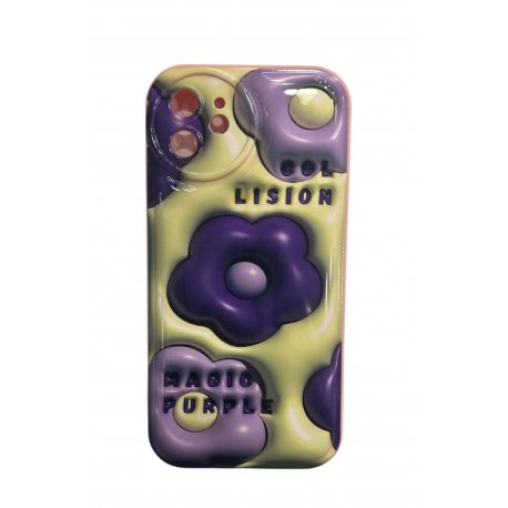 IPhone 12 Silicone Case Magic Purple