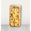 IPhone 12 Silicone Case Eggs Yellow