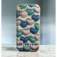IPhone 12 Silicone Case Hearts Blue