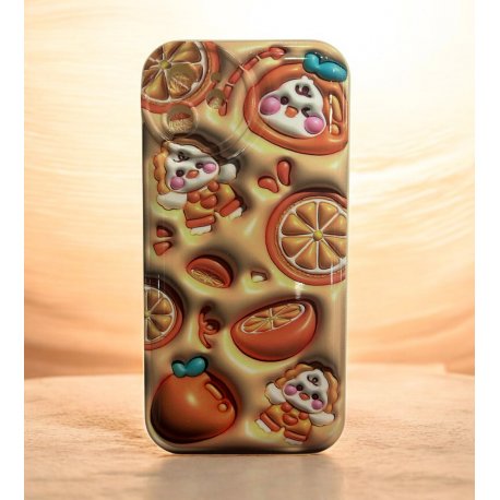 IPhone 12 Silicone Case Orange