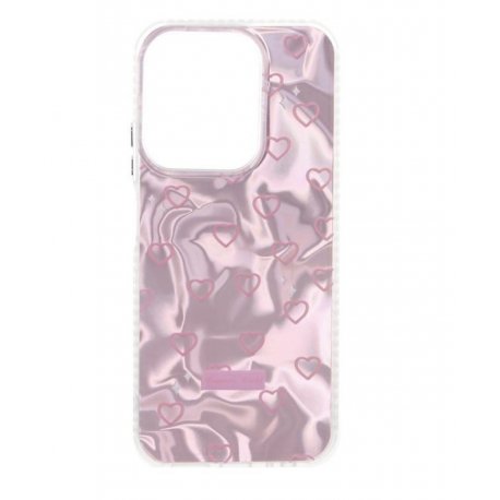 Xiaomi Redmi 15C/Poco C85 Heart 3D Silicone Case Pink