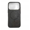 IPhone 17 Pro Glitter Case Full Camera Protection With MagSafe Black