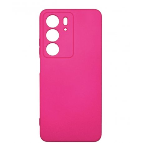 Realme 14X Silicone Case Full Camera Protection Pink