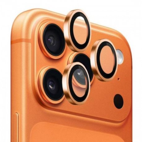 IPhone 17 Pro/17 Pro Max Ring Camera Protective Tempered Glass Orange