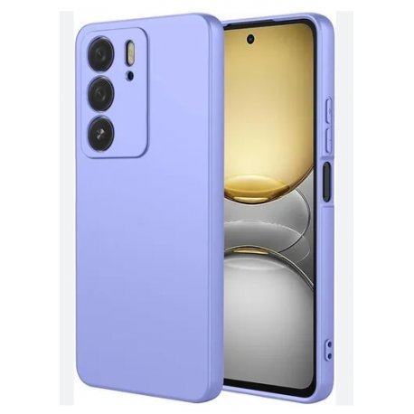 Realme C71/C73/C75 4G Silicone Case Full Camera Protection Lila