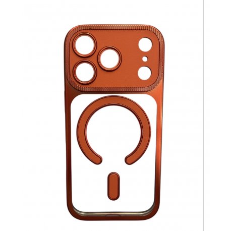 IPhone 17 Pro Luxury MagSafe Case Orange