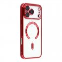 IPhone 17 Pro Max Luxury MagSafe Case Red