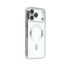 IPhone 17 Pro Max Luxury MagSafe Case Silver