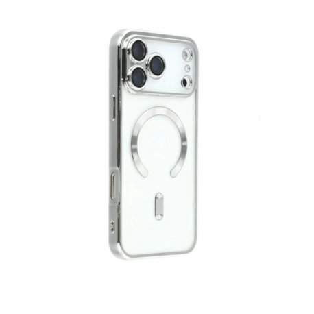 IPhone 17 Pro Max Luxury MagSafe Case Silver