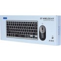 MBaccess A-1011 2.4G Wireless/Bluetooth Keyboard Mouse Combo Black