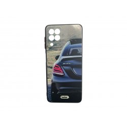 Samsung Galaxy A22 4G A225 Silky And Soft Touch Silicone Cover Full Camera Protection Dark Blue
