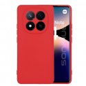 Xiaomi Redmi Note 15 Pro Plus/Poco M8 Pro 5G Silicone Case Full Camera Protection Red