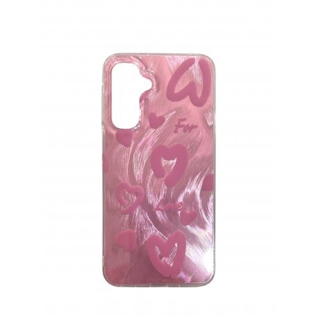 Samsung Galaxy A17 Silicone Case Love Pink