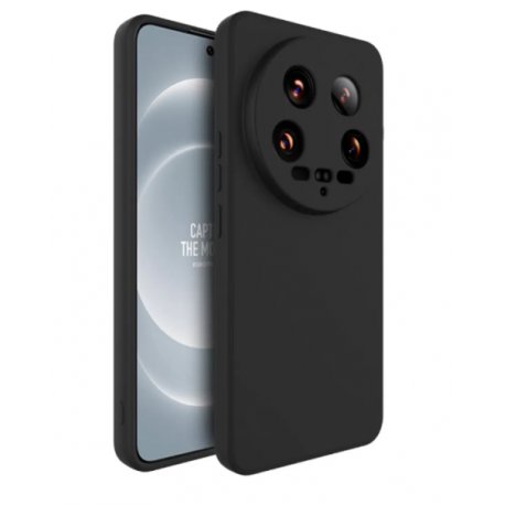 Xiaomi 14 Ultra Silicone Case Full Camera Protection Black