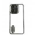 Xiaomi Redmi 13C Electroplating Plate Case Full Camera Protection Silver