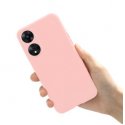 Oppo A78 5G Silicone Case Full Camera Protection Pink