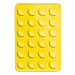 MBaccess Silicone Suction Cup Back Sticker Yellow