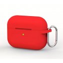 Airpods Pro 3 Hang Silicone Case Red