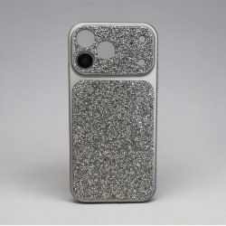 IPhone 17 Pro Max Glitter Case Silver