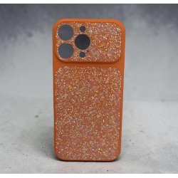 IPhone 16 Pro Max Glitter Case Orange