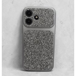 IPhone 16 Glitter Case Silver