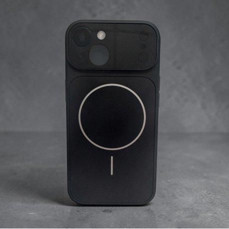 IPhone 15 Pro Luxury MagSafe Case Black