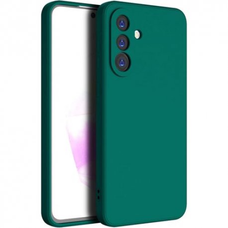 Samsung Galaxy A17 5G Silky And Soft Touch Finish Silicone Case Blue