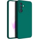 Samsung Galaxy A17 Silicone Case Full Camera Protection Forest Green