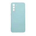 Samsung Galaxy S21 FE G990 Silicone Case Full Camera Protection Light Blue