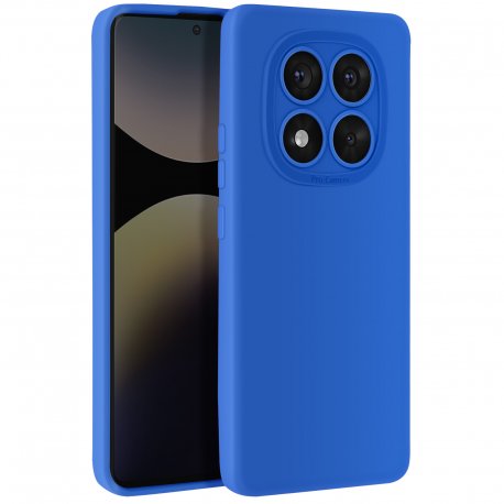 Xiaomi Redmi Note 15 Pro 5G Silicone Case Full Camera Protection Blue